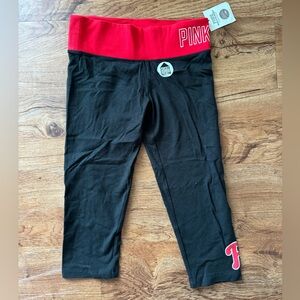 NWT Phillies MLB Women’s Yoga Pants Size XS Black